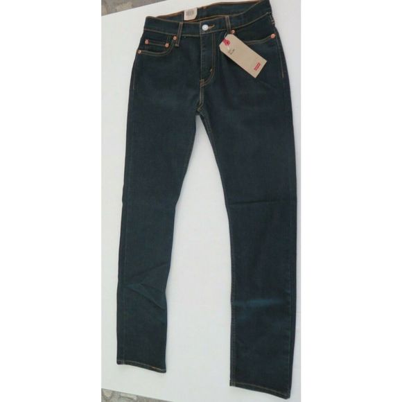 Levi's 511 Slim Men's Sz 30 x 32 Dark Indigo Original Riveted Denim Jeans - Picture 1 of 7
